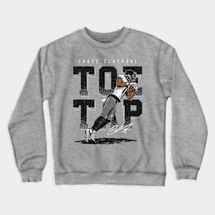 Chase Claypool Pittsburgh Toe Tap Crewneck Sweatshirt